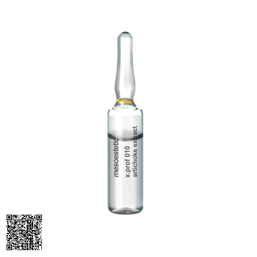 Tinh Chất Giảm Mỡ, Giải Độc Gan Thận Mesoestetic X.Prof 010 Lipolytic Artichoke Extract Ampoules Từ Tây Ban Nha (20 Ống x 5ml)