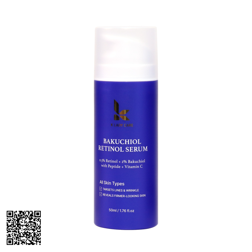 Tinh Chất Hỗ Trợ Ngừa Lão Hóa Bakuchiol Retinol Serum Từ Hàn Quốc 50ml