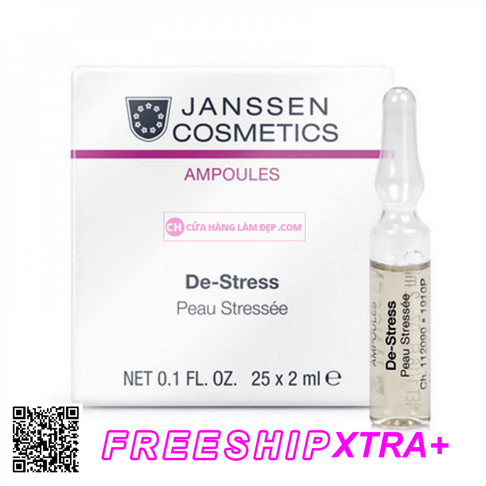 Tinh Chất Làm Dịu Da Janssen Ampoules De-Stress (25 ống x 2ml)