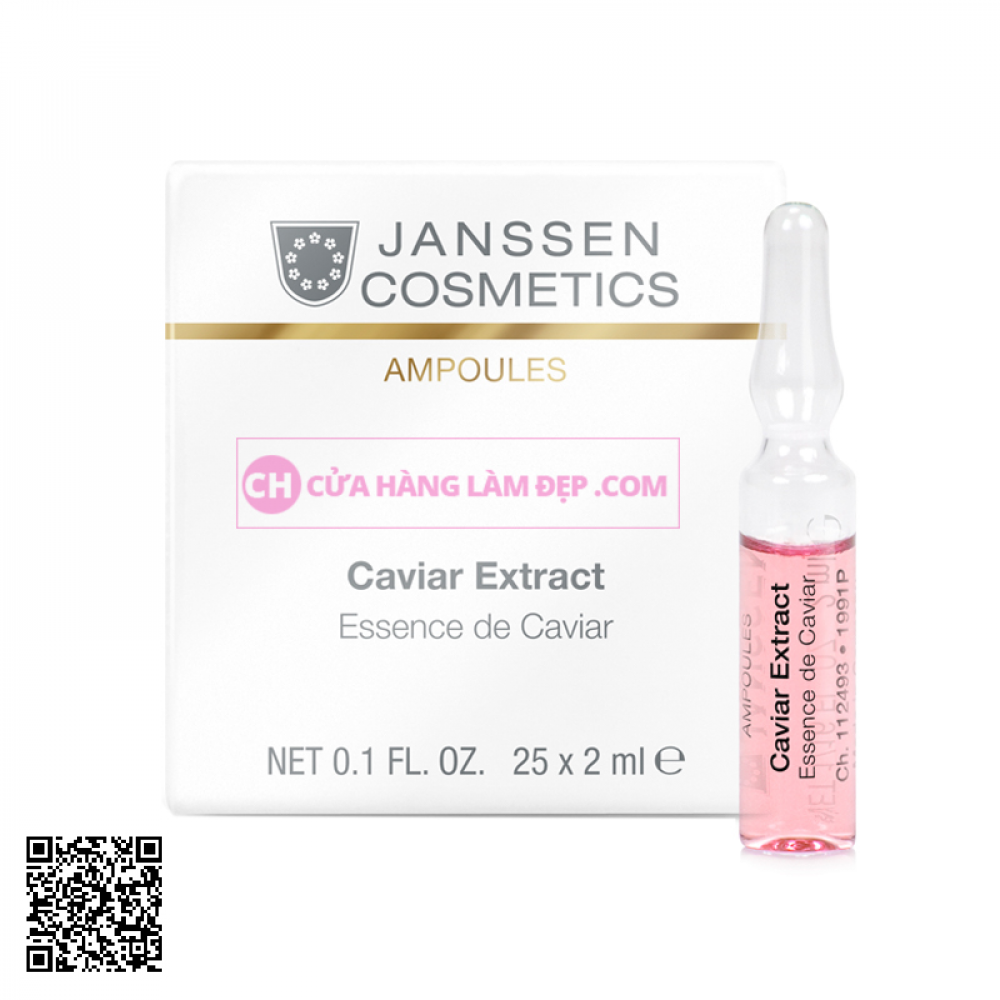 Tinh Chất Tái Tạo Và Phục Hồi Da Janssen Ampoules Caviar Extract