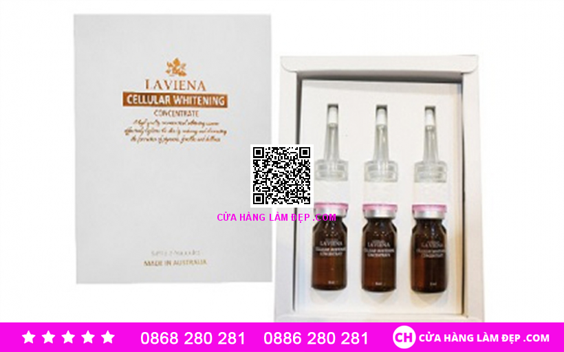 Tinh Chất Trắng Da Laviena Cellular Whitening (3x8ml)