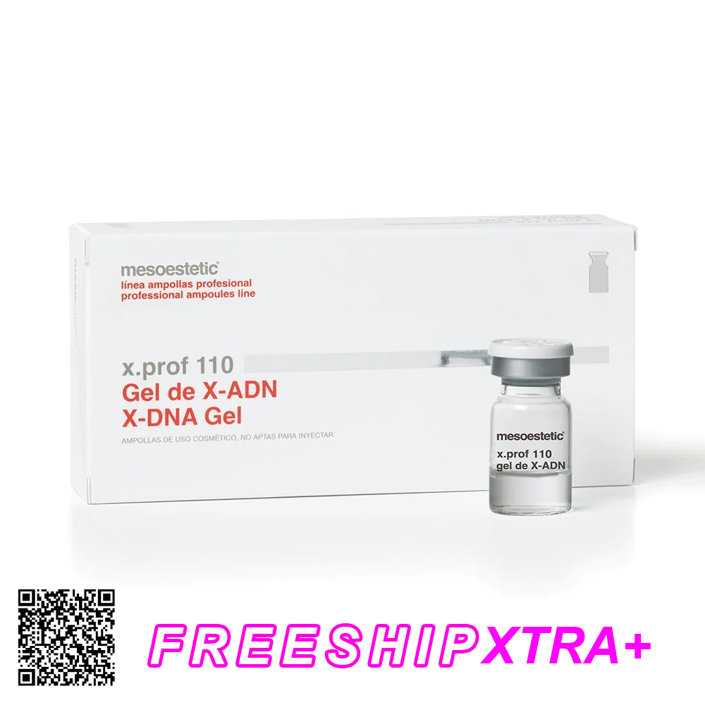 Tinh Chất Trẻ Hóa Da Mesoestetic X.Prof 110 Gel De X-ADN X-DNA Gel Từ Tây Ban Nha (5 Lọ x 2.5ml)