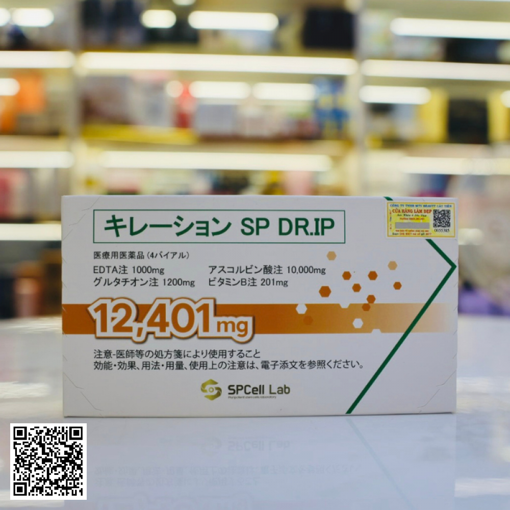 Truyền thải độc kim loại nặng Spcell Lab SP DR.IP 12,401mg 01 lần 