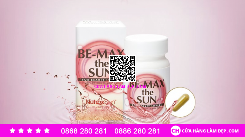 Viên uống hỗ trợ ngừa nắng Be-Max The Sun 30 viên