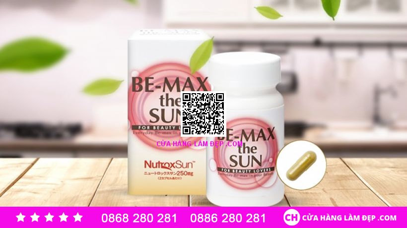 Viên uống hỗ trợ ngừa nắng Be-Max The Sun 30 viên