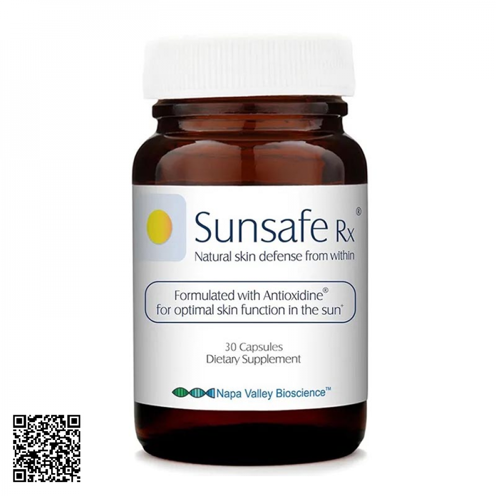 Viên Uống Chống Nắng Và Làm Sáng Da Sunsafe Rx Của Mỹ 30 Viên