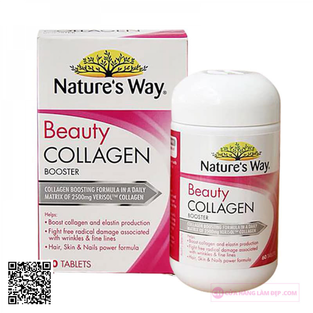 Viên Uống Collagen Natures Way Beauty Collagen Của Úc