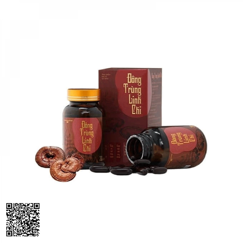 Viên Uống Đông Trùng Linh Chi GHB (Trấn Thành) Hỗ Trợ Bồi Bổ Phục Hồi Sức Khỏe 30 Viên