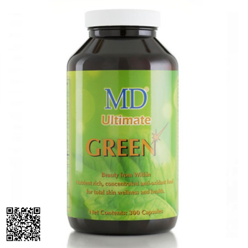 Viên Uống Giúp Giảm Mụn Làm Đẹp Da Giải Độc Tố MD Ultimate Green