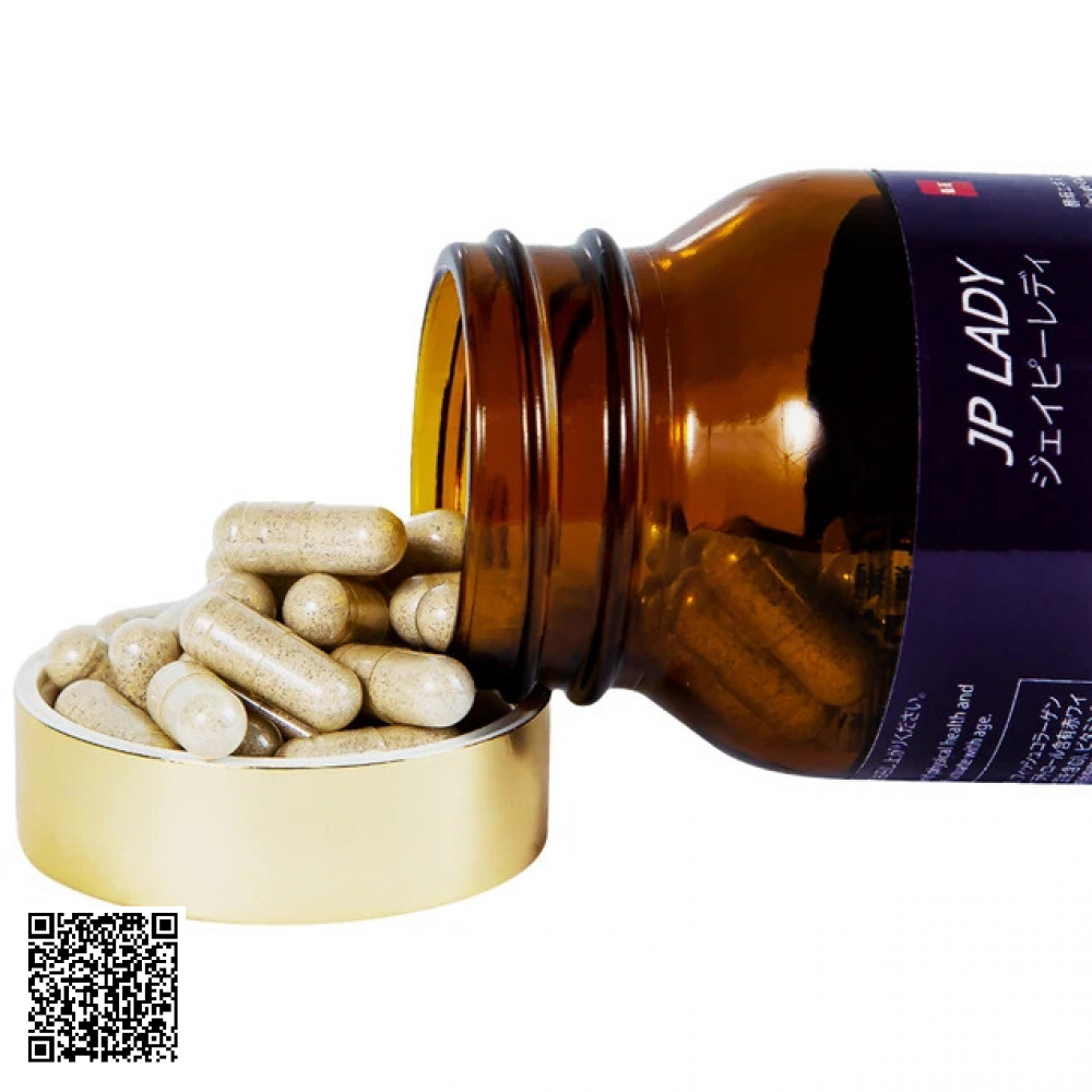 Viên Uống JP Lady Jpanwell Cung Cấp Vitamin Hỗ Trợ Phụ Nữ Giai Đoạn Tiền Mãn Kinh Từ Nhật Bản 60 Viên