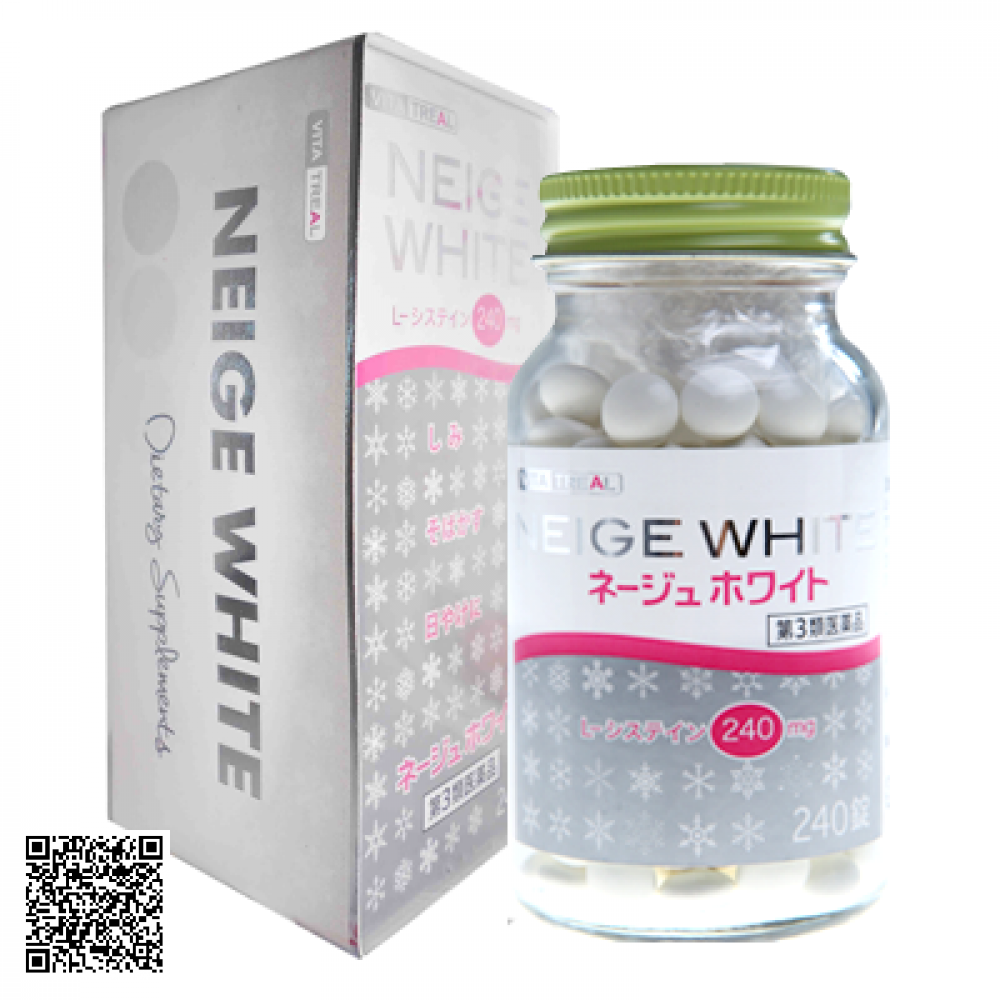 Viên Uống Neige White mẫu mới 2019 Chuyên Giảm Nám,Tàn Nhang, Làm Trắng Da của  Nhật Bản
