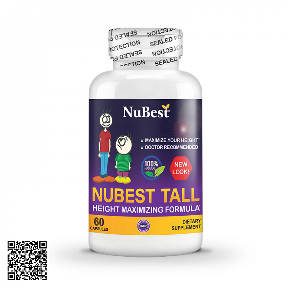 Viên Uống Tăng Chiều Cao NuBest Nubest Tall Của Mỹ 60 Viên