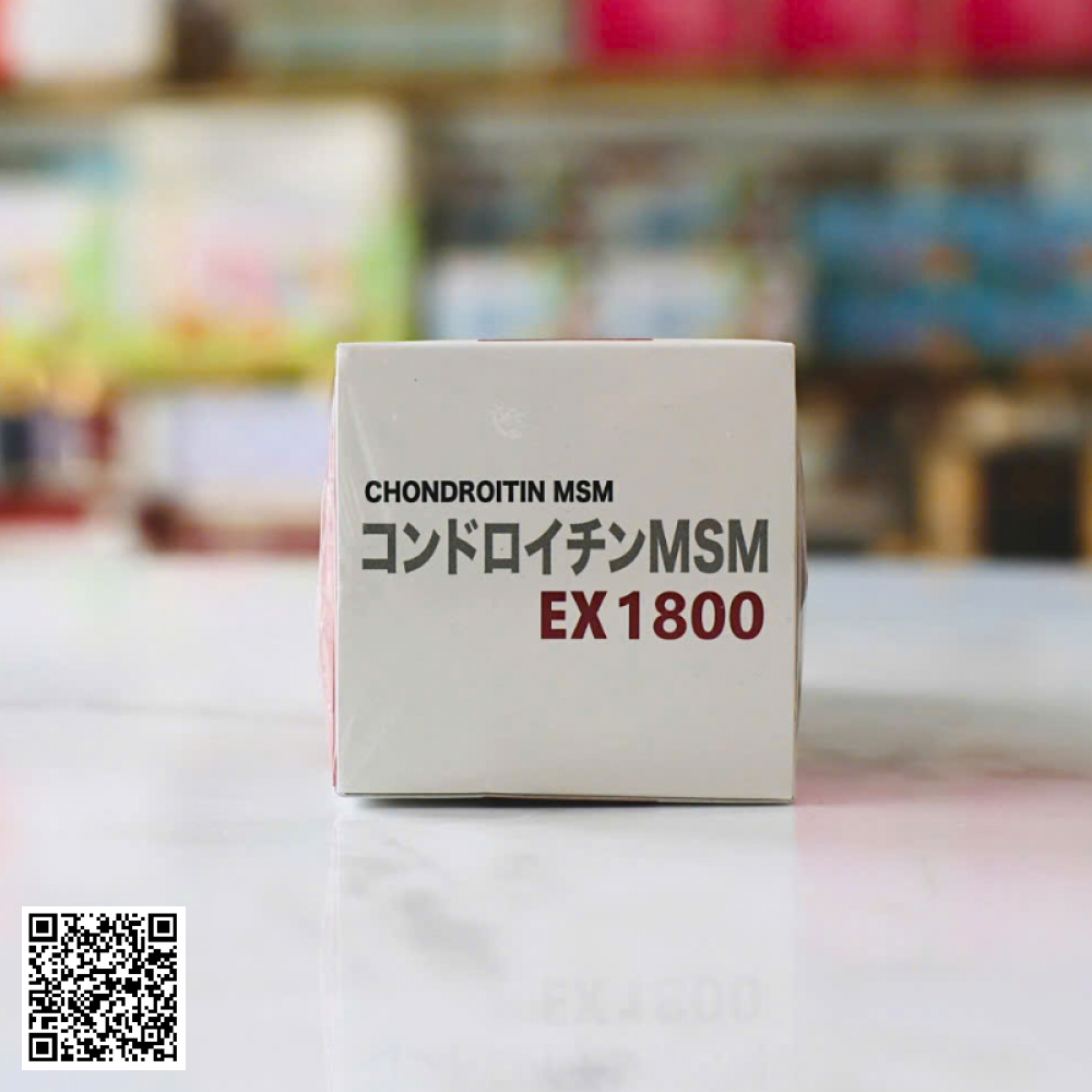 Viên Uống Xương Khớp Sụn Cá Mập Chondroitin MSM Ex1800 Eikenbi