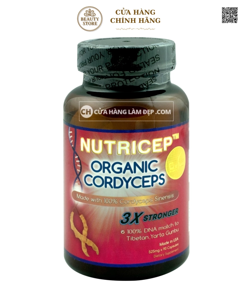 Đông Trùng Hạ Thảo Nutricep Organic Cordyceps - Kỳ Duyên House