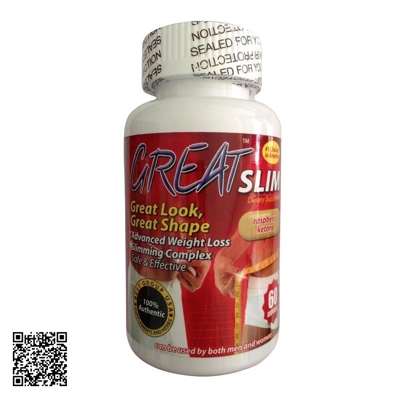 Viên Uống Giảm Cân Great Slim USA Mỹ 60 Viên
