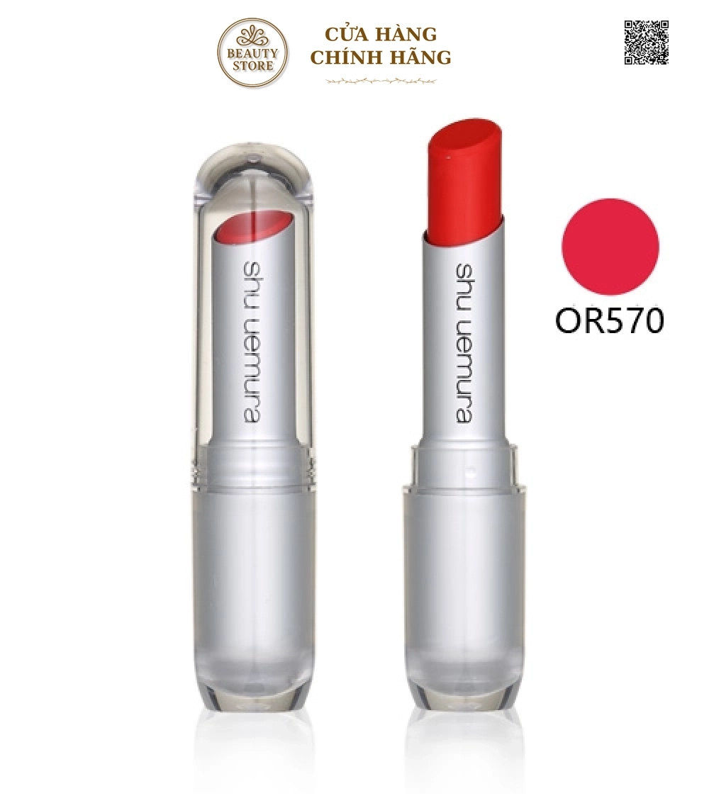 Son Lì Shu Uemura Rouge Unlimited Supreme Matte Lipstick (3.4g)