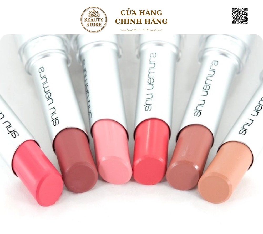 Son Lì Shu Uemura Rouge Unlimited Supreme Matte Lipstick (3.4g)