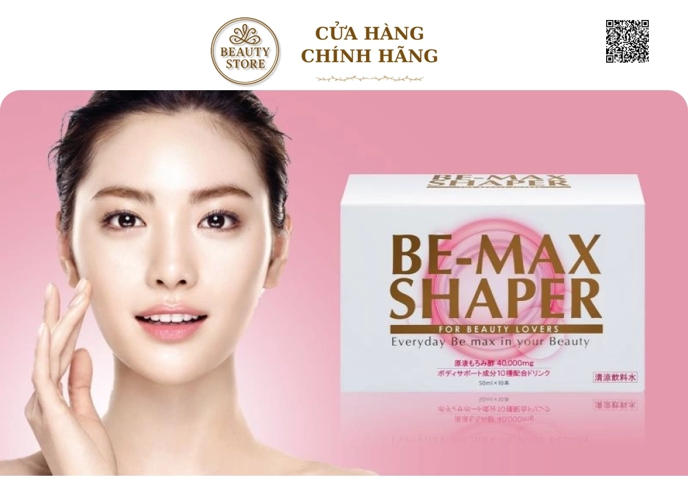 Nước uống hỗ trợ giảm cân Be-Max Shaper (Hộp 10 chai x 50ml)