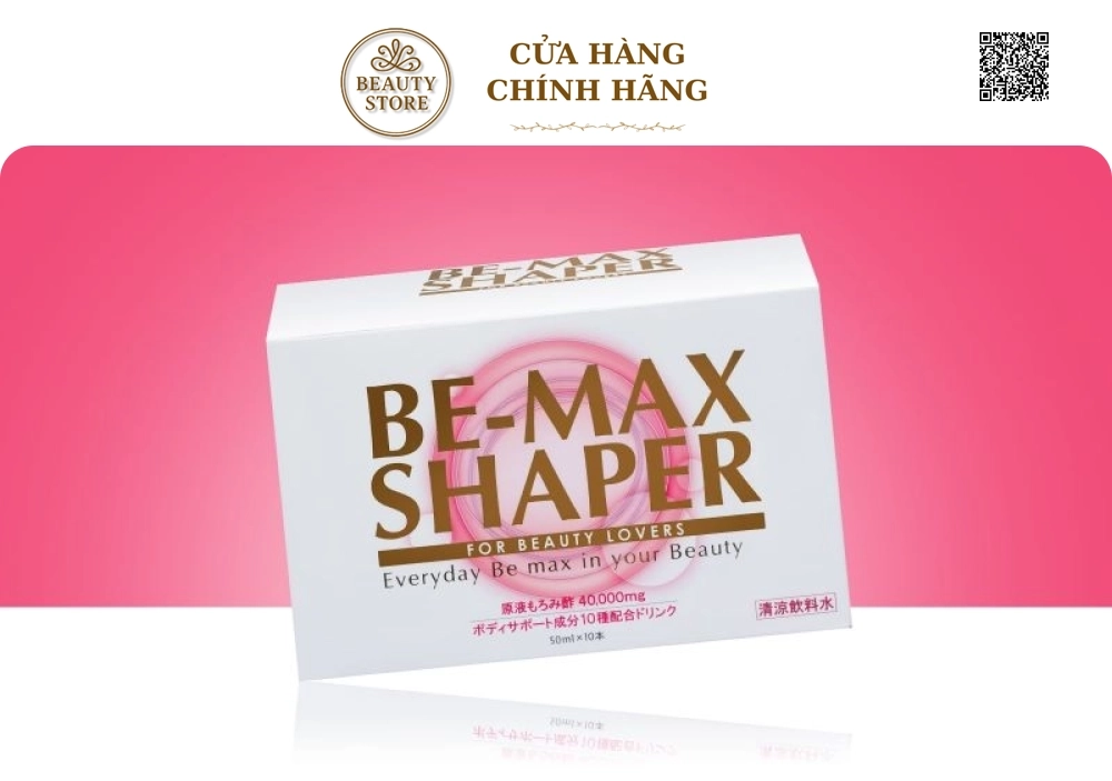 Nước uống hỗ trợ giảm cân Be-Max Shaper (Hộp 10 chai x 50ml)
