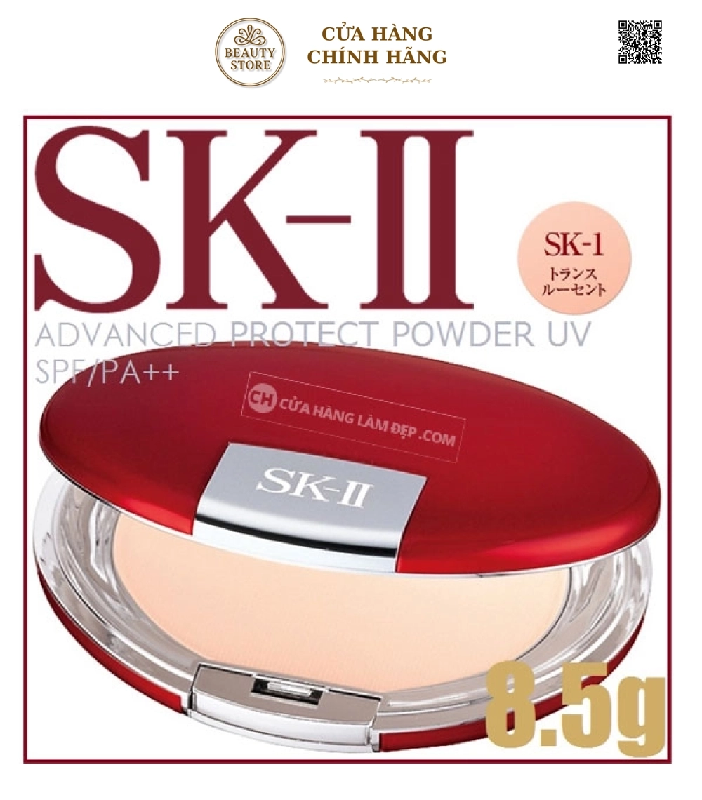 Phấn phủ Bột Nén SK-II Advanced Protect Powder UV