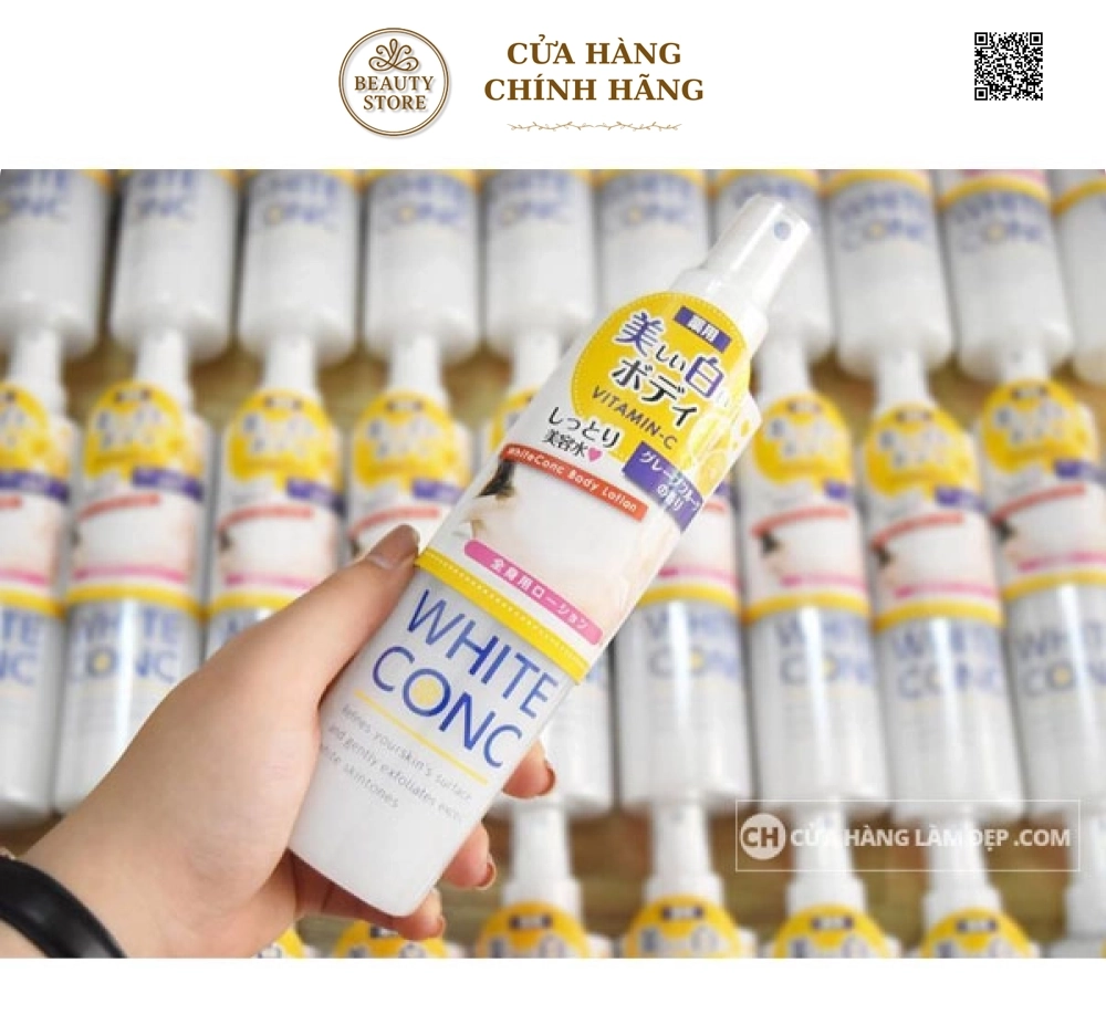 Lotion Xịt Dưỡng Da White Conc Vitamin C 150ml