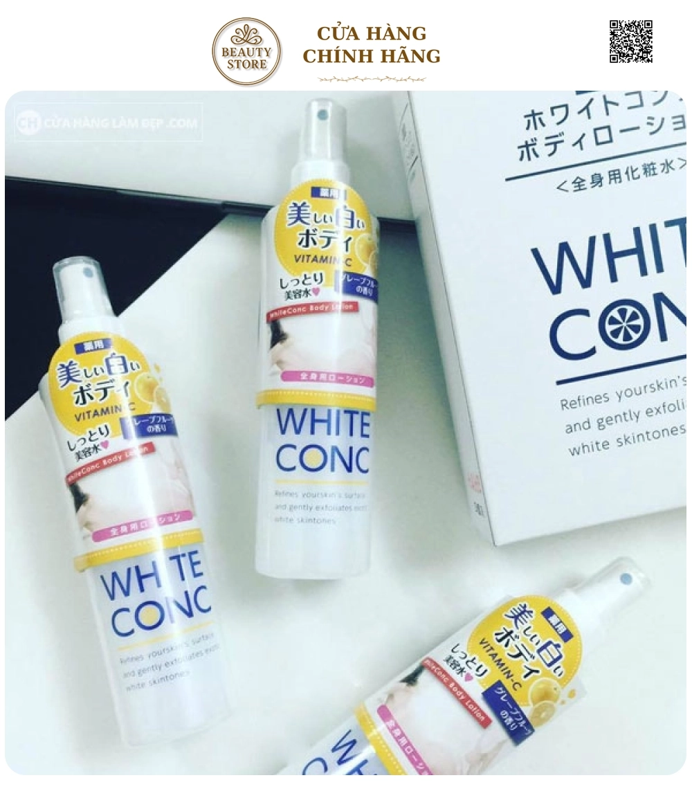 Lotion Xịt Dưỡng Da White Conc Vitamin C 150ml