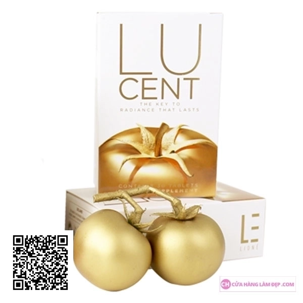 Viên Uống Trắng Da Cao Cấp Cà Chua Lione Lucent Beauty In Every Tablet 30 Viên Của Mỹ  (Mẫu mới 2019)