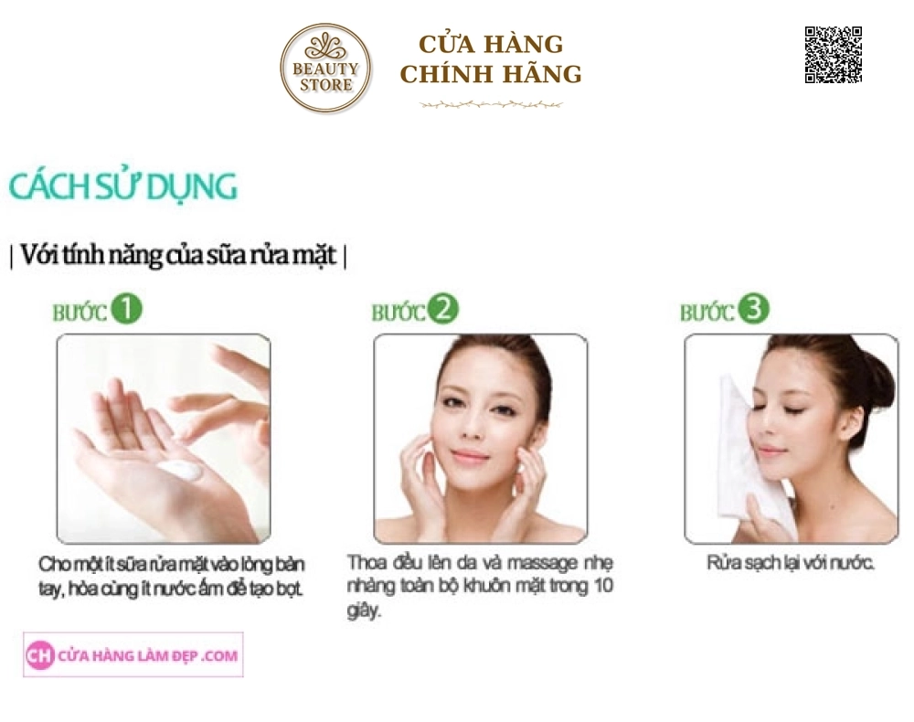 Sữa Rửa Mặt Dành Cho Da Dầu, Mụn Sakura Deep Purifying Cleansing Foam