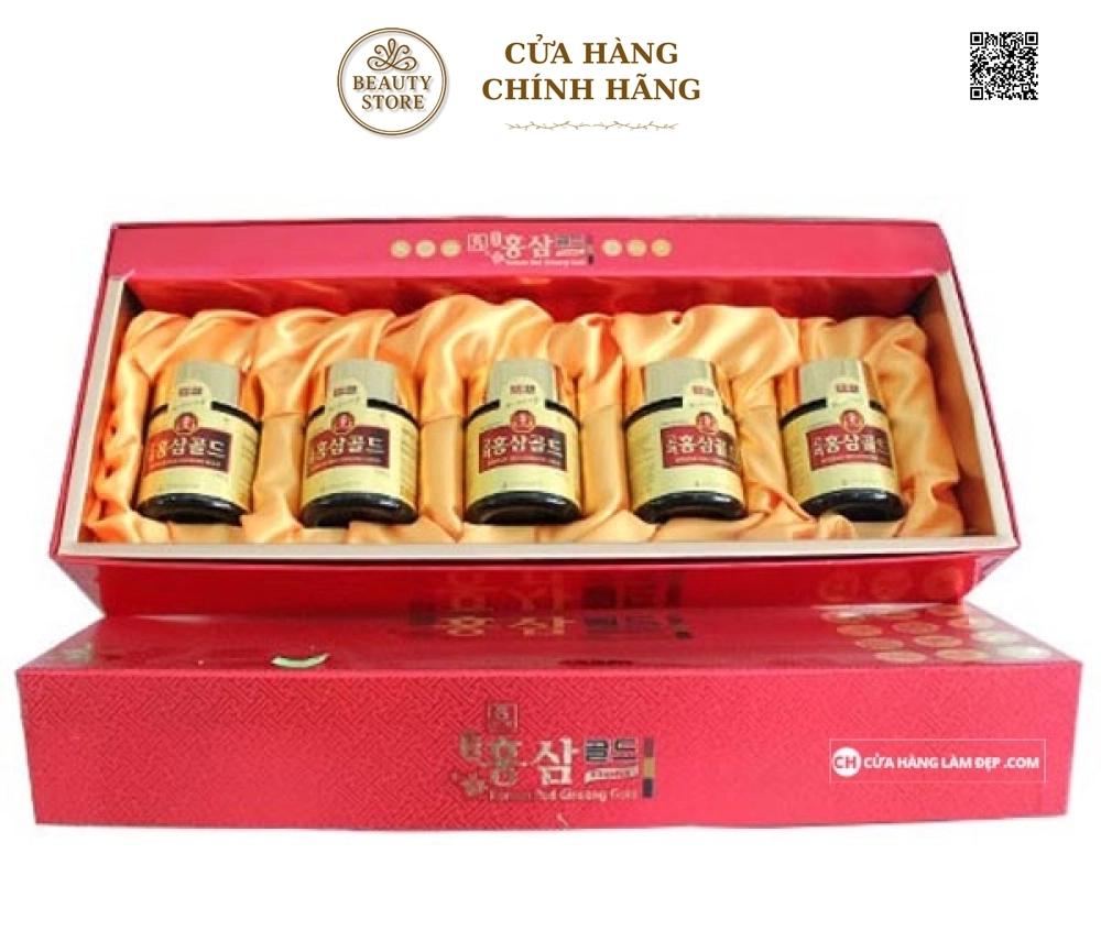 Cao Hồng Sâm 6 Tuổi Insam (120gr X 5 Lọ)