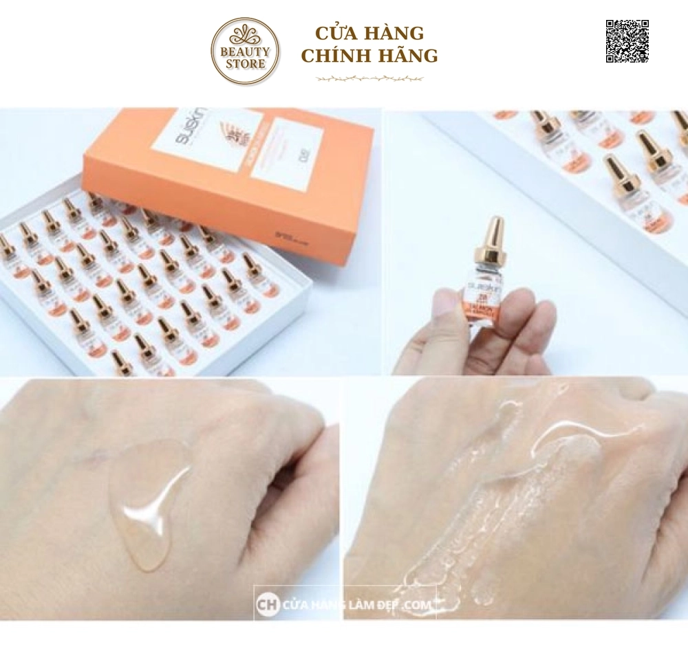 Tinh Chất Tế Bào Salmon Chiết Xuất Cá Hồi DN Ampoule Dược Mỹ Phẩm Suiskin 28 Days