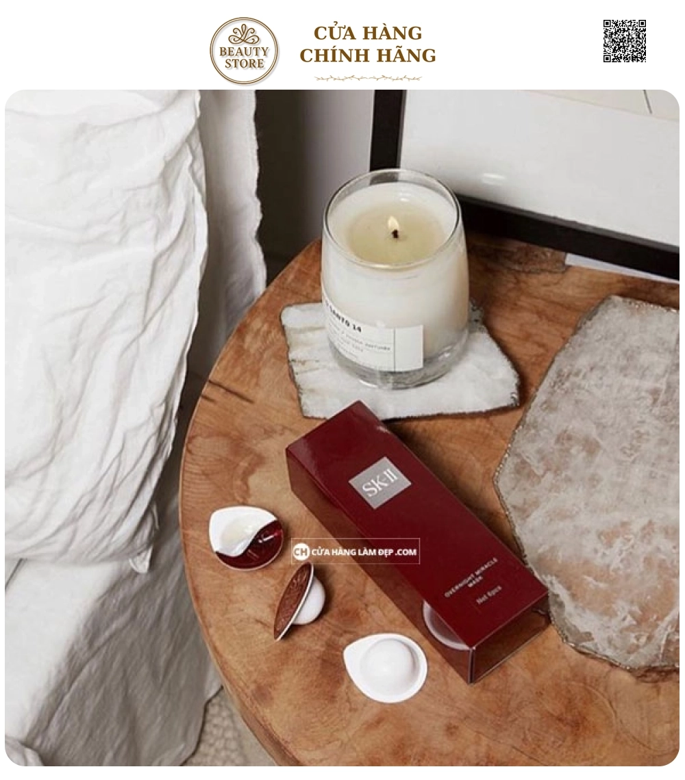 Mặt Nạ Ngủ Cao Cấp SK-II Overnight Miracle Mask (6 Hũ/hộp)