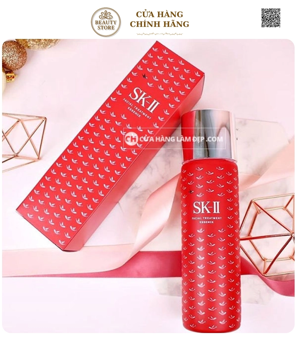 Nước Thần Mẫu Mới Mùa Hè 2018 SK-II Limited Edition Facial Treatment Essence 230ml Little Red Symbol