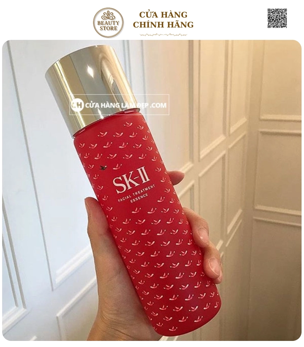 Nước Thần Mẫu Mới Mùa Hè 2018 SK-II Limited Edition Facial Treatment Essence 230ml Little Red Symbol