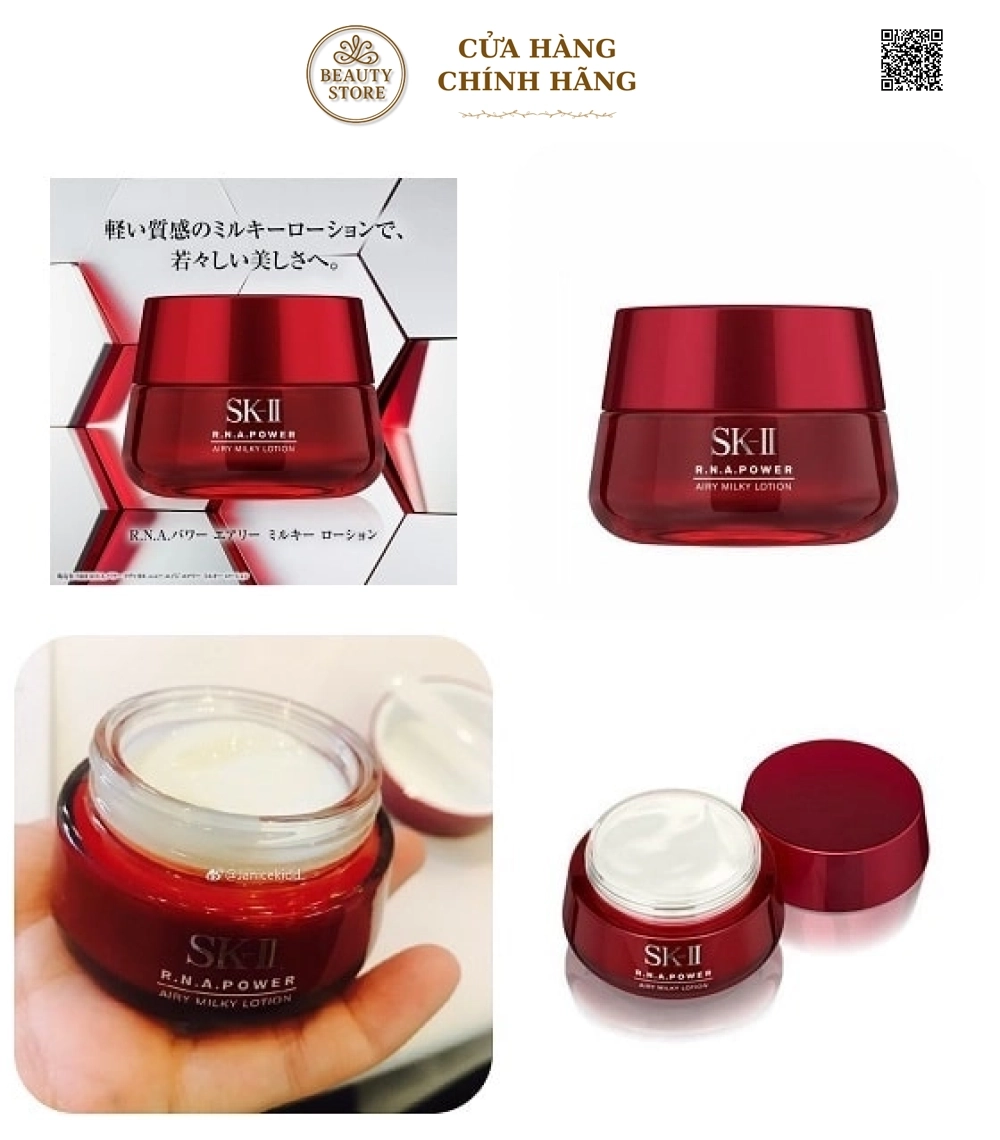 Kem Hỗ Trợ Ngừa Lão Hóa SK-II R.N.A Power Airy Milky Lotion 80g