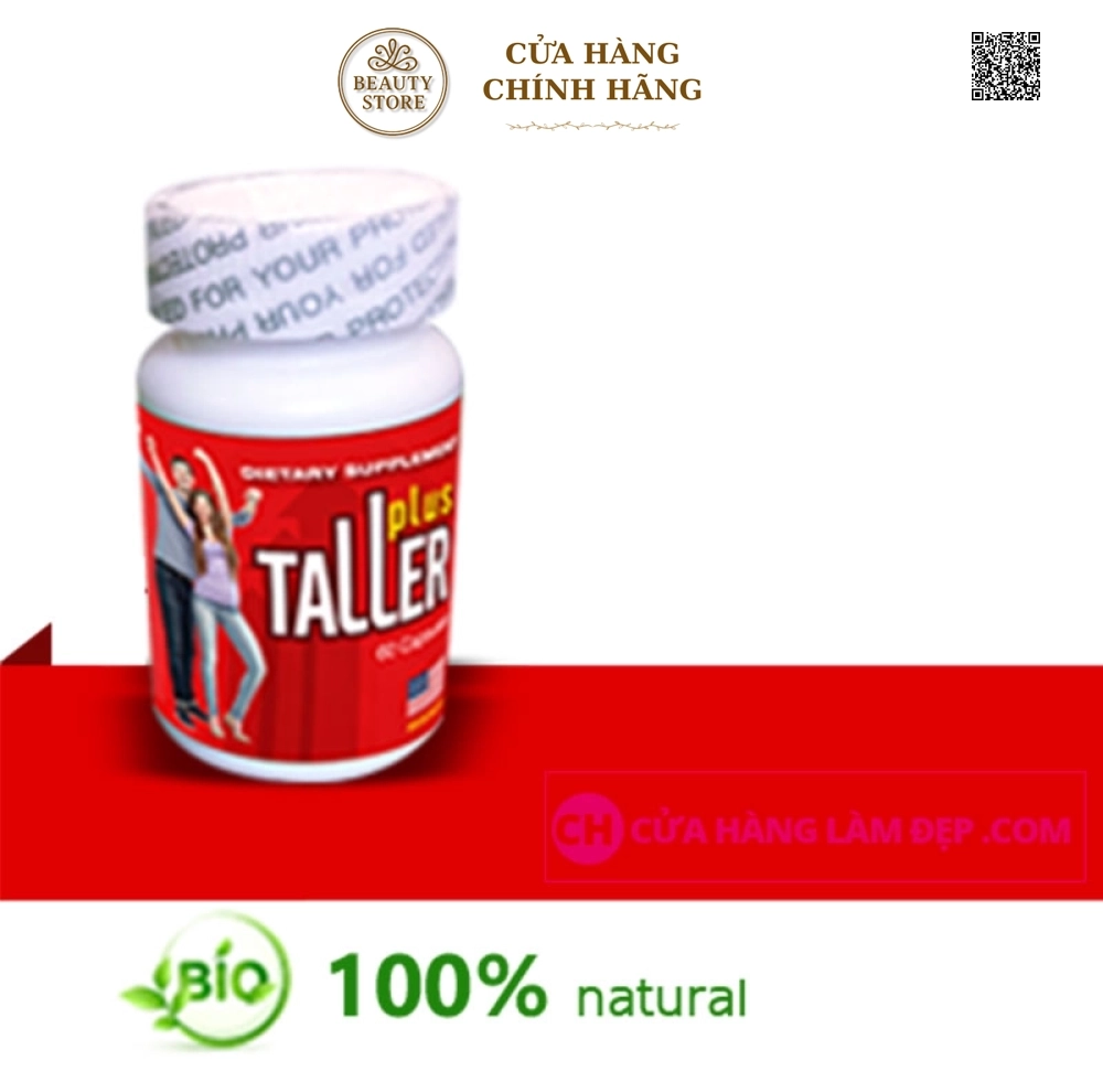 Viên Uống Tăng Chiều Cao Taller Plus 60 viên của Mỹ