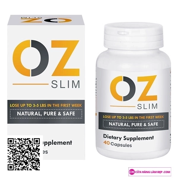 Viên uống giảm cân OZ SLIM  Mỹ Hộp 40 Viên