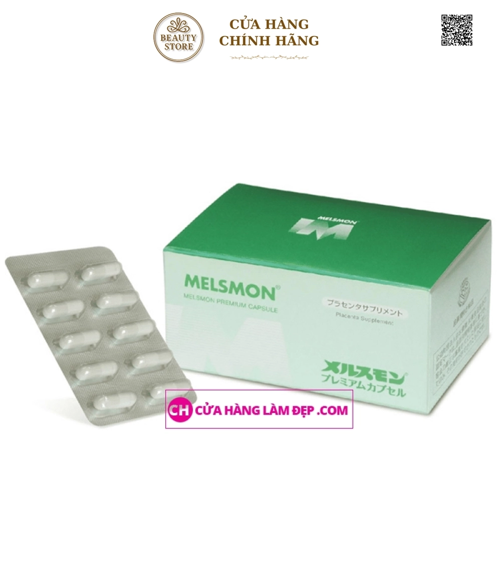 Viên Tinh Chất Tế Bào Nhau Thai Melsmon Premium Capsule