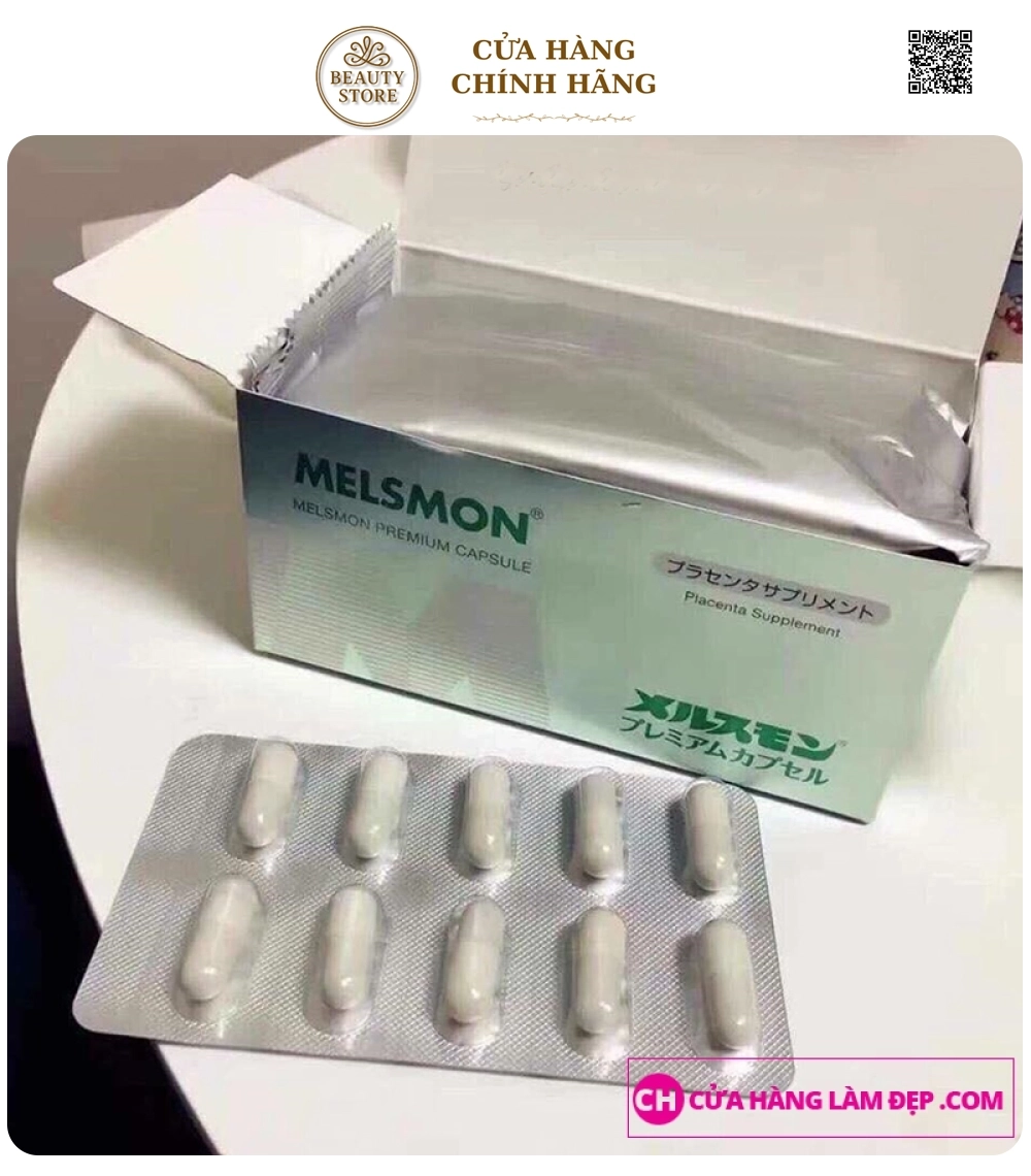 Viên Tinh Chất Tế Bào Nhau Thai Melsmon Premium Capsule
