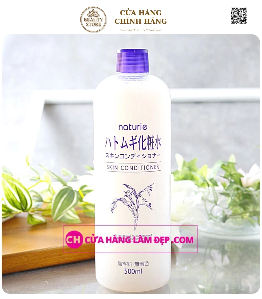 Lotion dưỡng da Naturie Hatomugi Skin Conditioner 500ml