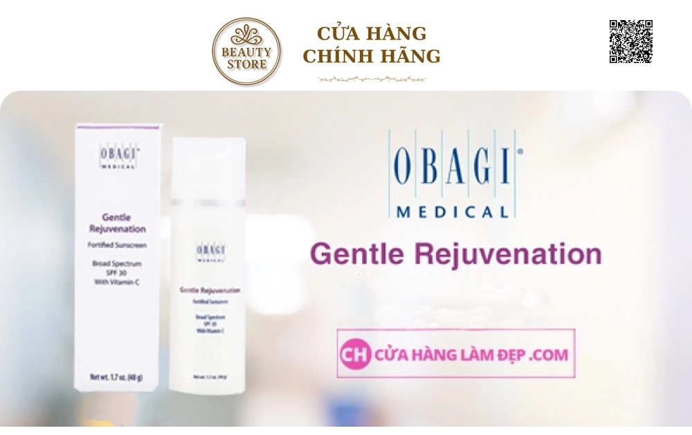 Kem Chống Nắng Obagi Gentle Rejuvenation SPF 30 Vitamin C