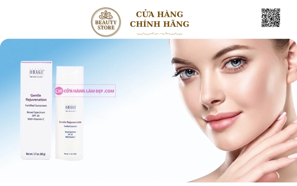 Kem Chống Nắng Obagi Gentle Rejuvenation SPF 30 Vitamin C