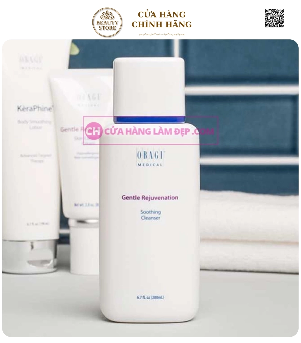 Sữa Rửa Mặt Obagi Gentle Rejuvenation Soothing Cleanser