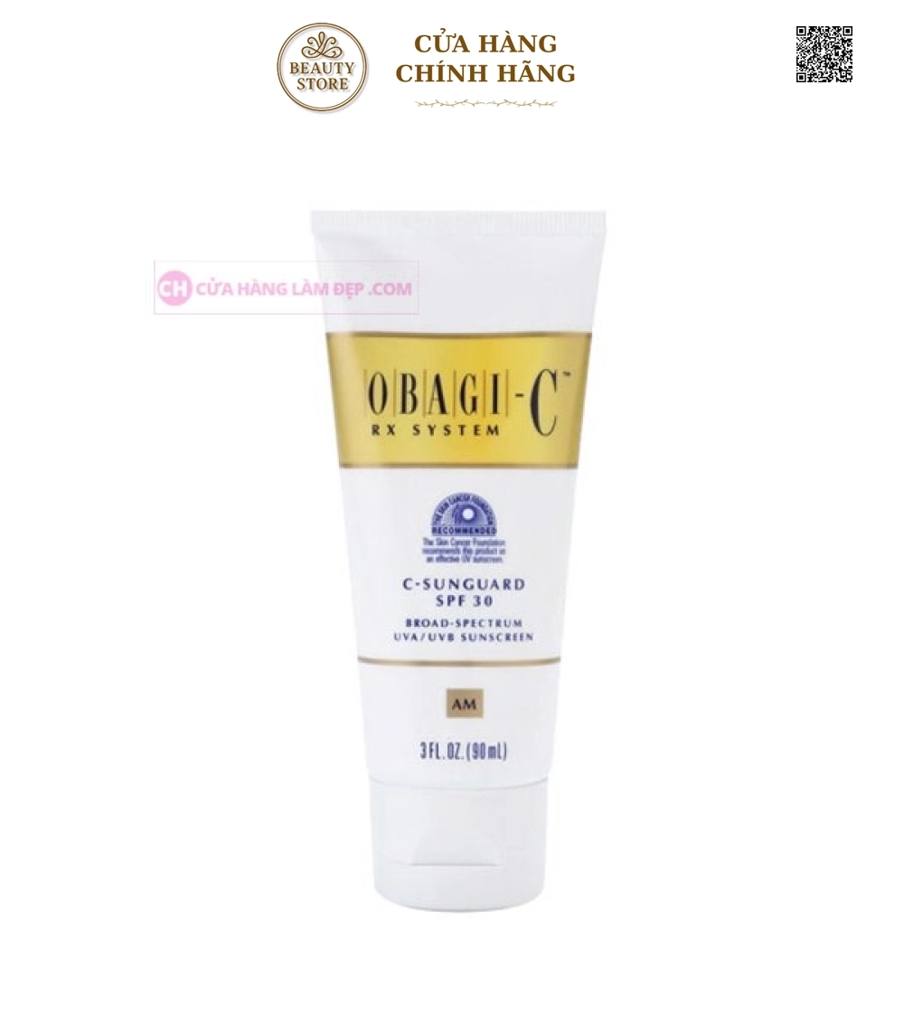 Kem Chống Nắng, Trẻ Hóa Da Obagi CRX C-Sunguard SPF30
