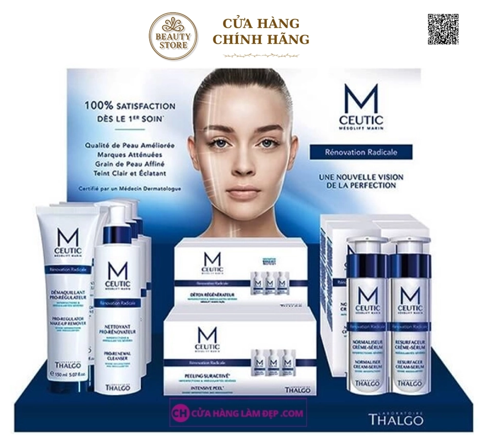 Kem Dưỡng Điều giảm Và Ngăn Ngừa Mụn Thalgo Mceutic Normalizer Cream-Serum
