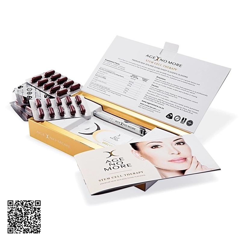 Viên Uống Tế Bào Nhau Thai Cừu Age No More 25000mg New Zealand 60 Viên