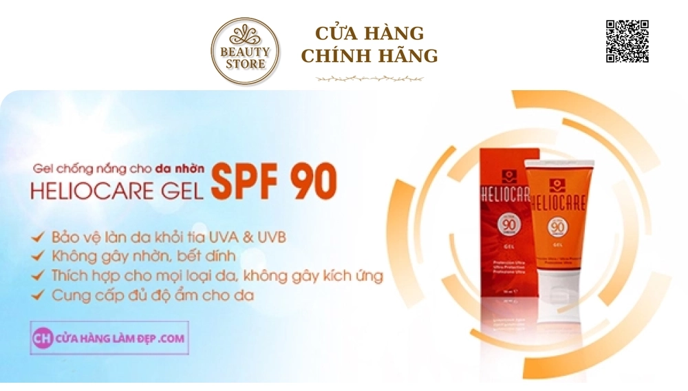 Kem Chống Nắng Heliocare Advanced Ultra Gel SPF 90