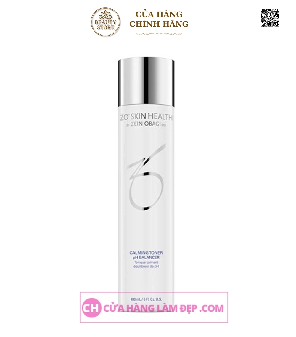 Nước hoa hồng ZO Skin Health Calming Toner pH Balancer 180ml