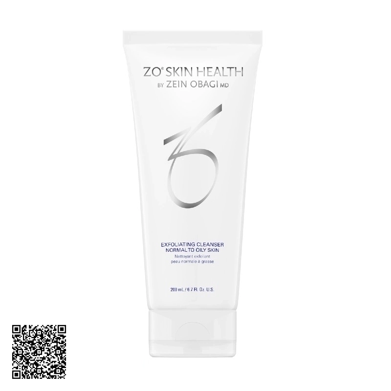 ZO Skin Health Exfoliating Cleanser - Sữa Rửa Mặt Cho Da Thường Và Da Thiên Dầu