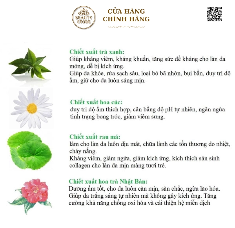Sữa Rửa Mặt Dành Cho Da Nhạy Cảm Sakura Sensitive Gentel Cleasing Foam