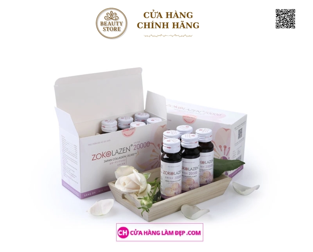 ZOKOLAZEN 20000MG COLLAGEN DẠNG NƯỚC TỪ NHẬT BẢN